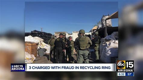 Arrests made in $10M Arizona-to-California recycling fraud case